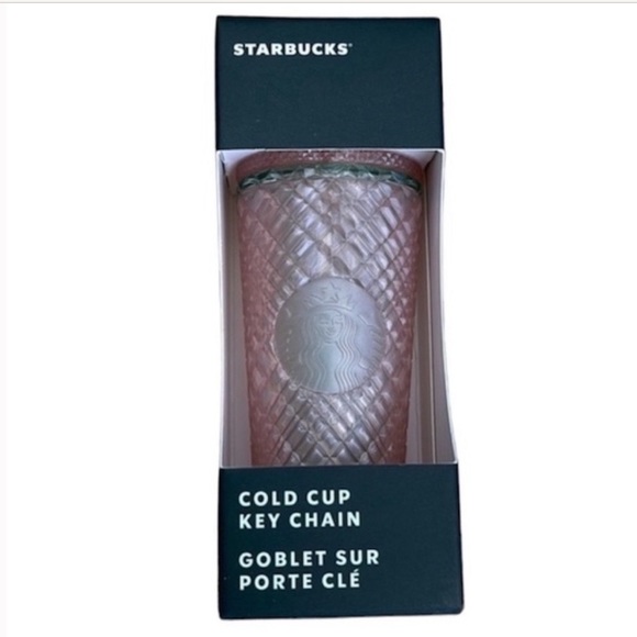 Starbucks Accessories - 🆕 Starbucks Jeweled Cold Cup Key Chain